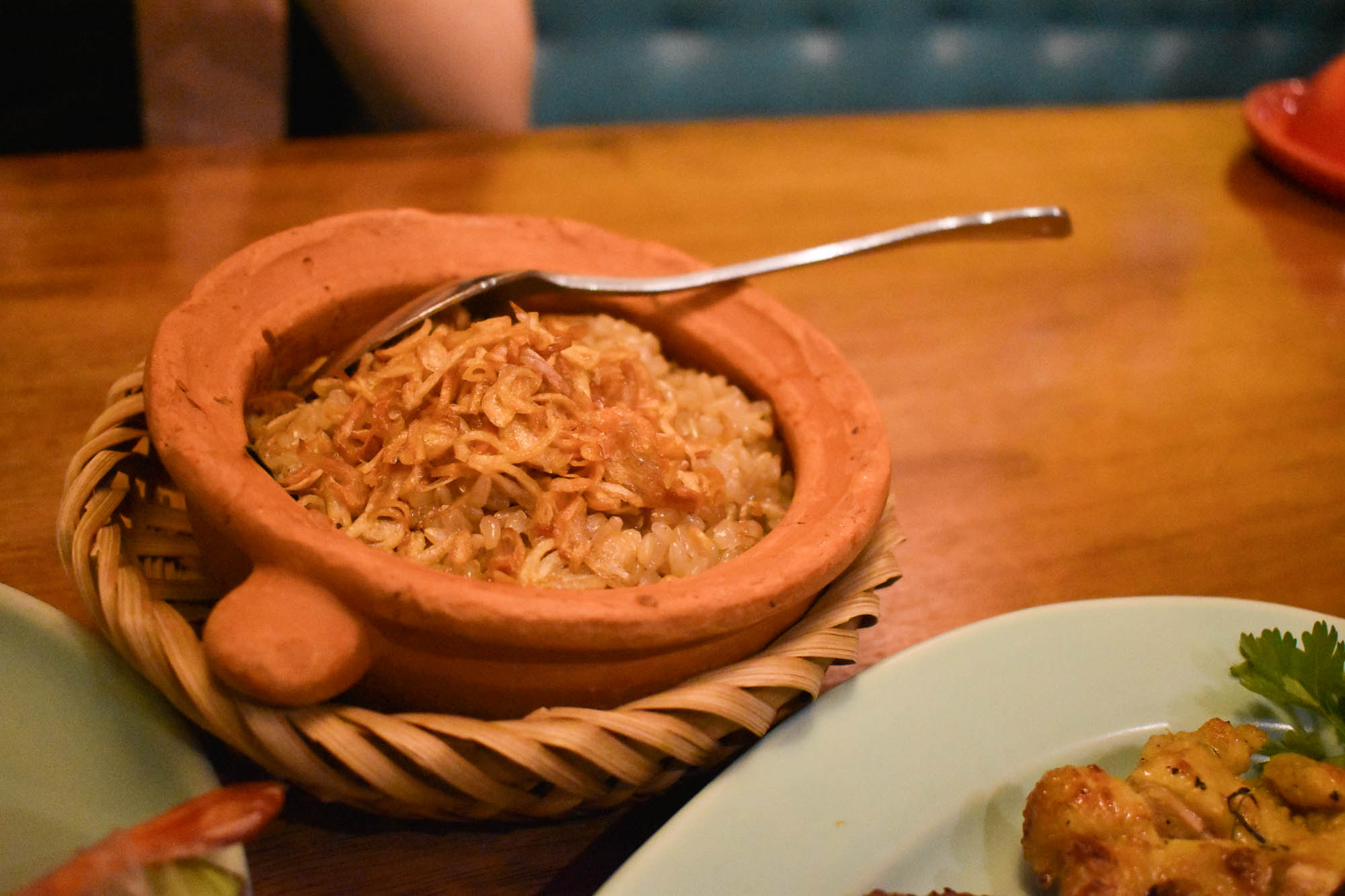 LUK LAK（るっくらっく） ベトナム ダナン 豚肉のグリルについてきたもち米