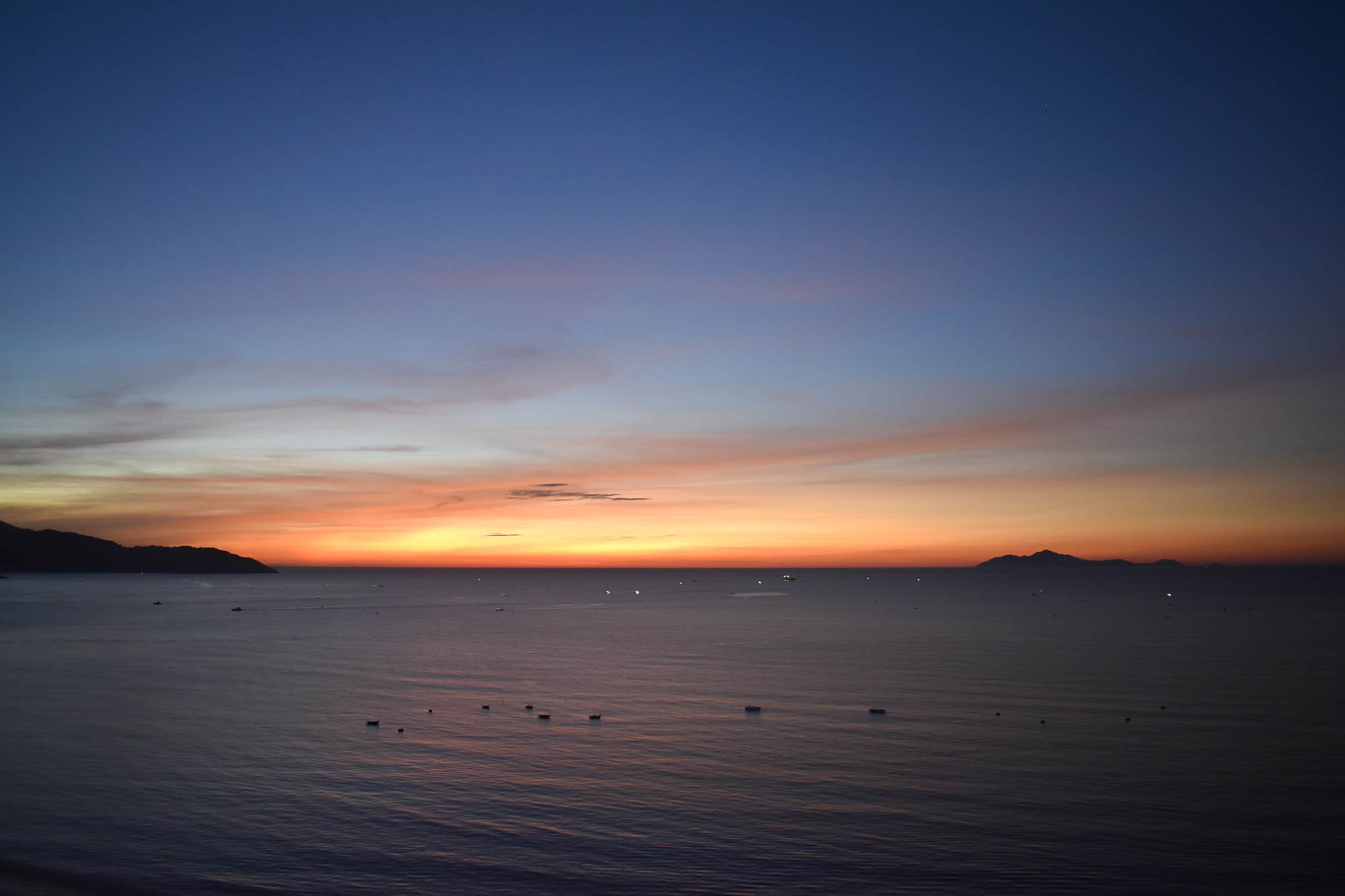 Sunrise view from the room at Sel de Mer Hotel & Suites