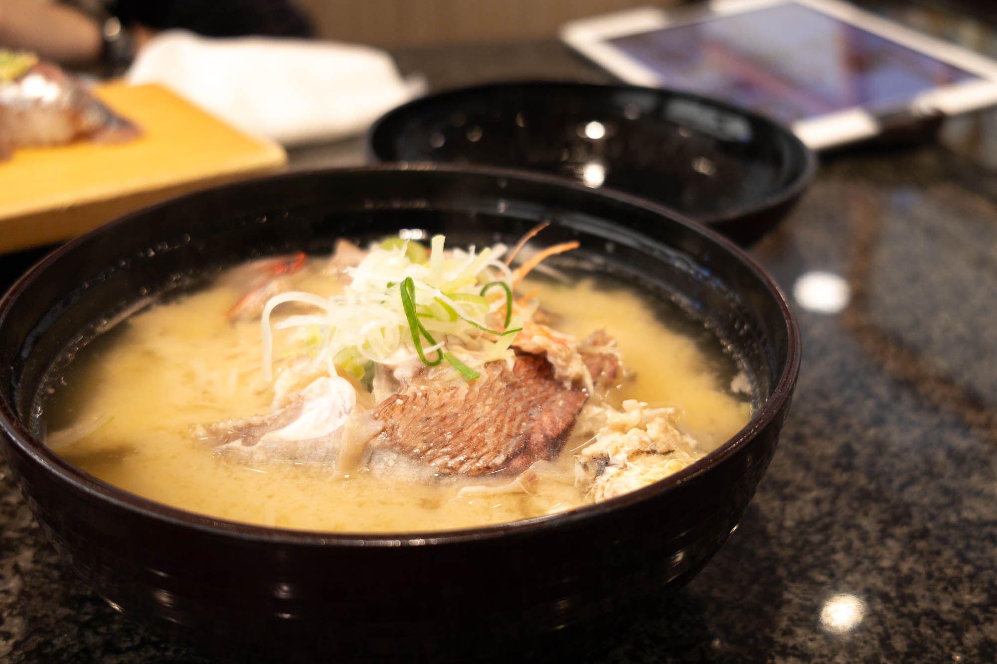 Uogashi Sushi Gotemba's Ara-jiru