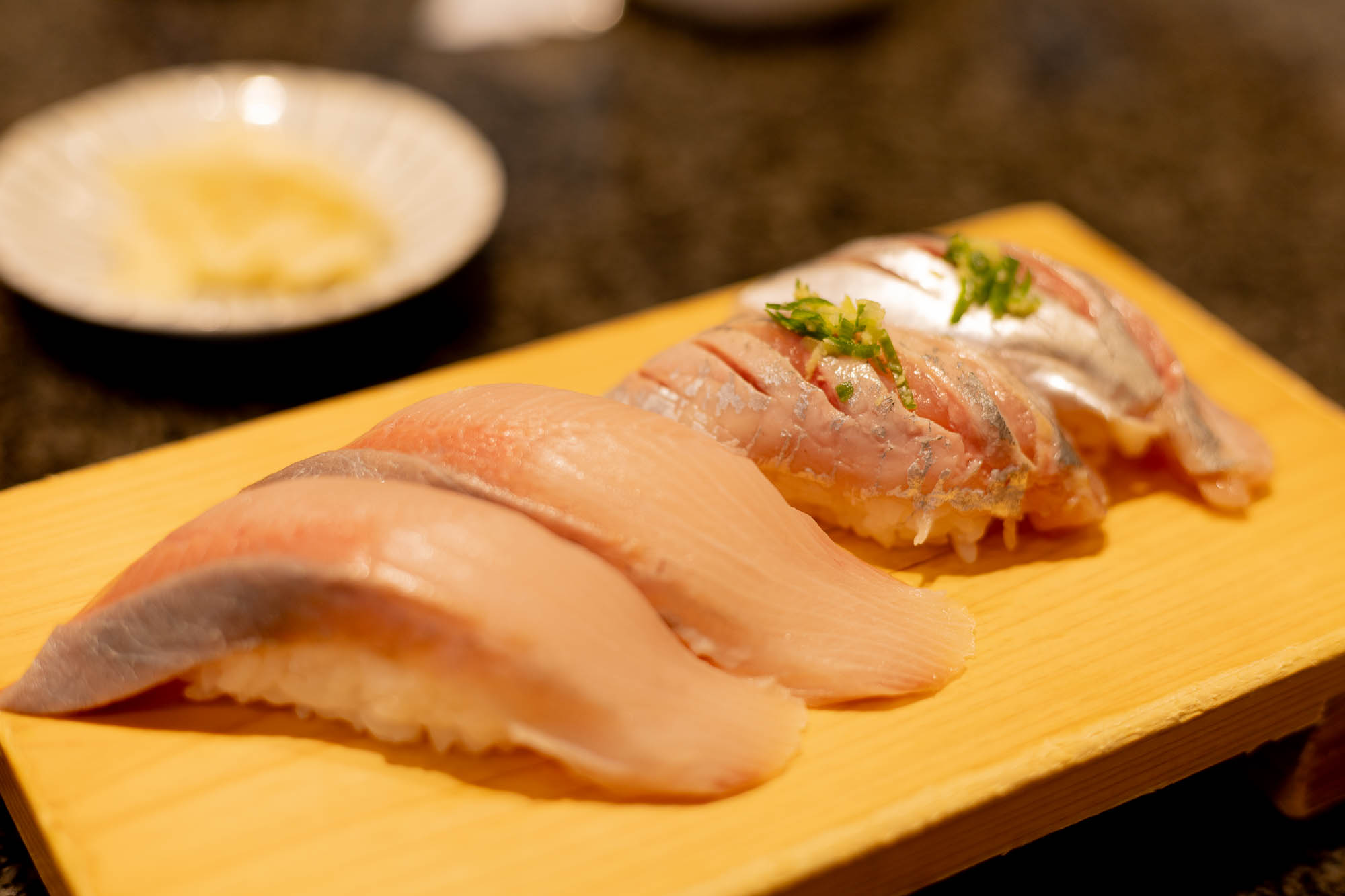 地物のブリとアジ