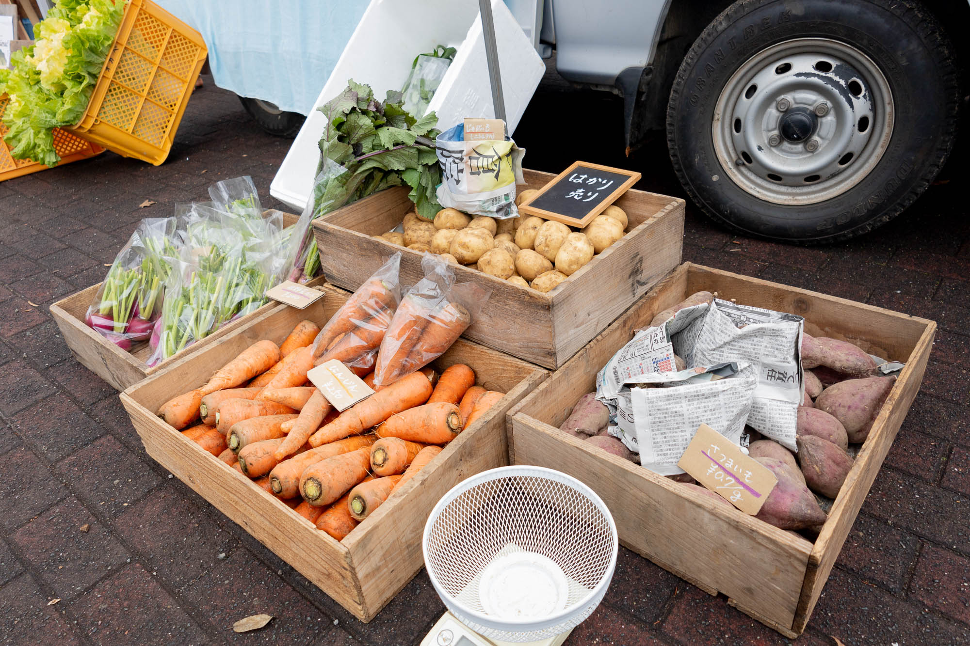 農家さんから野菜ゲット！